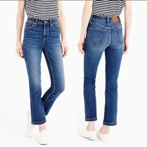 J. Crew Billie Demi Bergen Wash Denim Boot Cut 29